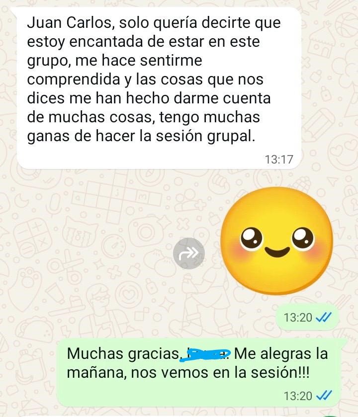Testimonio 3 WhatsApp